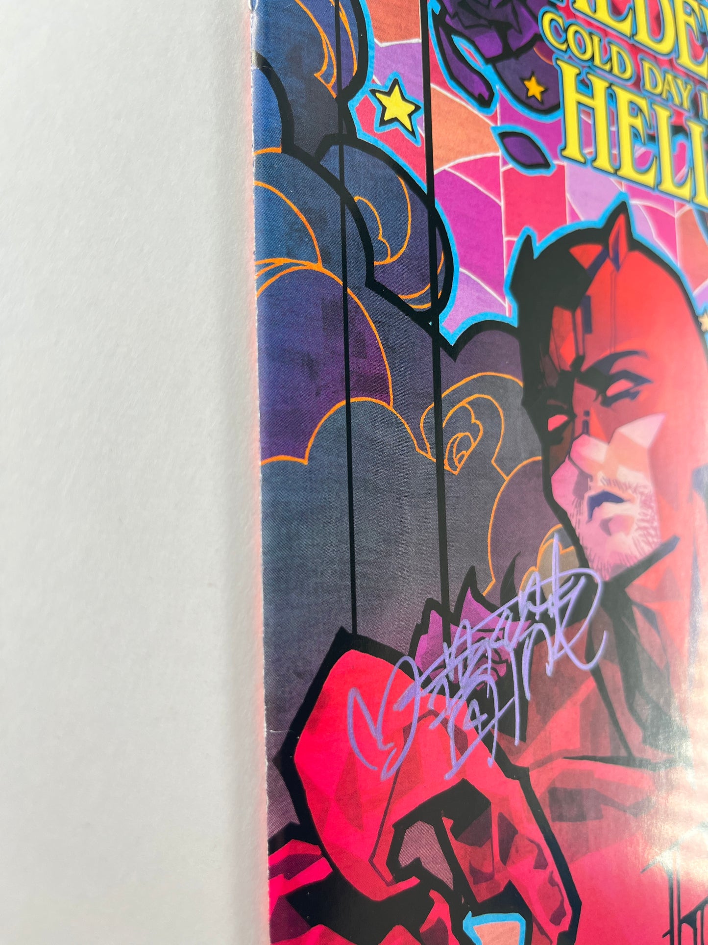 Daredevil: Cold Day in Hell #1 Rose Besch Daredevil Variant (Signed by Rose Besch)