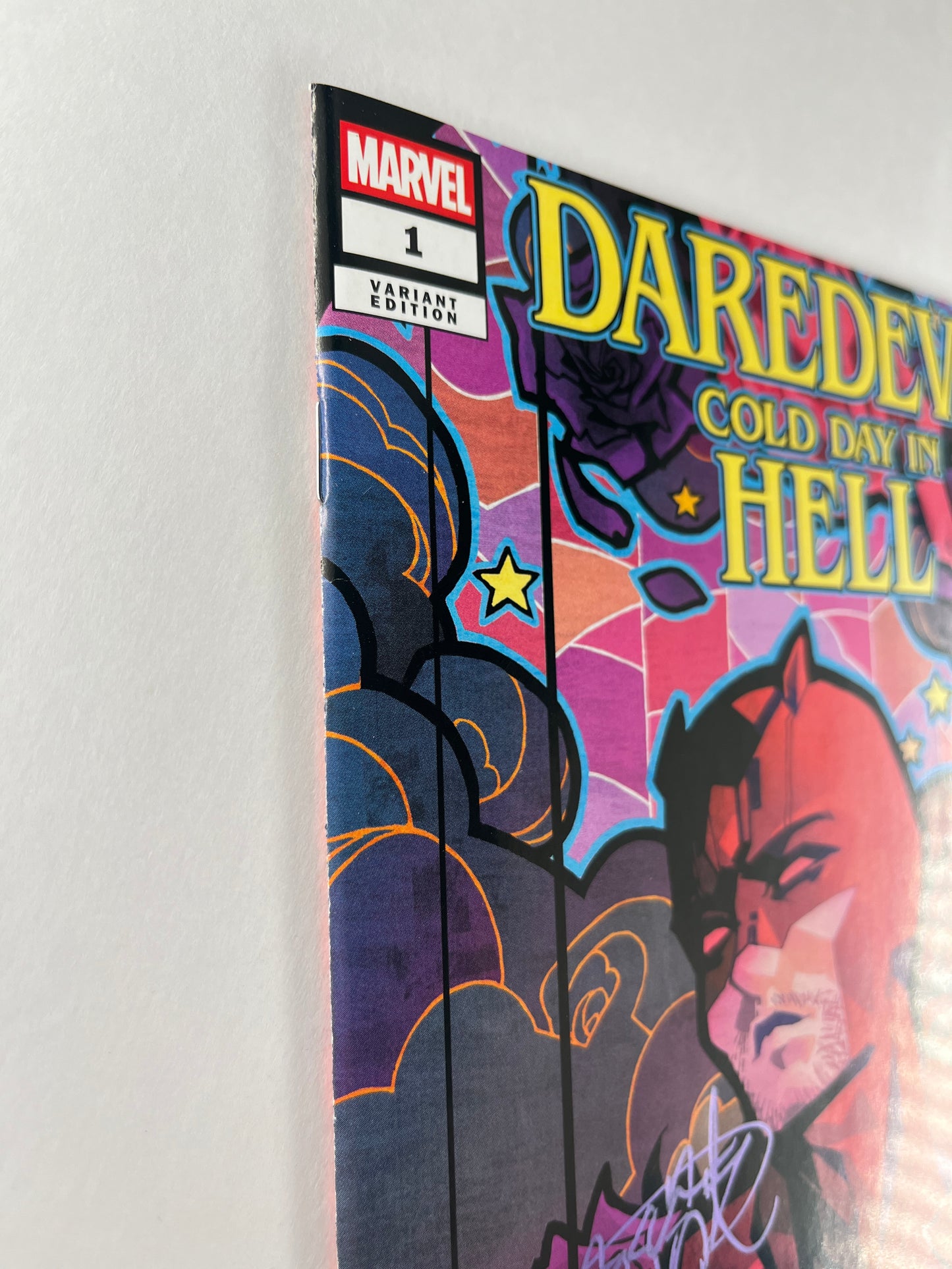 Daredevil: Cold Day in Hell #1 Rose Besch Daredevil Variant (Signed by Rose Besch)