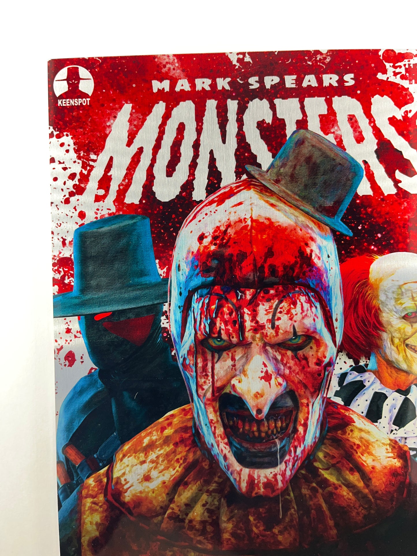Mark Spears Monsters #9 Cover T3 Art The Clown Metal (Limited to 100 Copies)