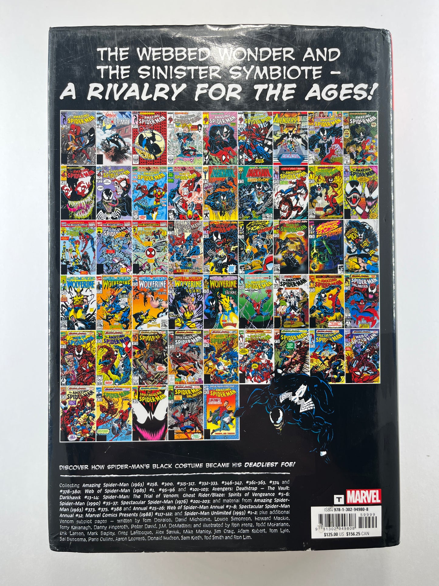 Spider-Man vs. Venom Omnibus HC 2023 Edition (2nd Printing 2023)