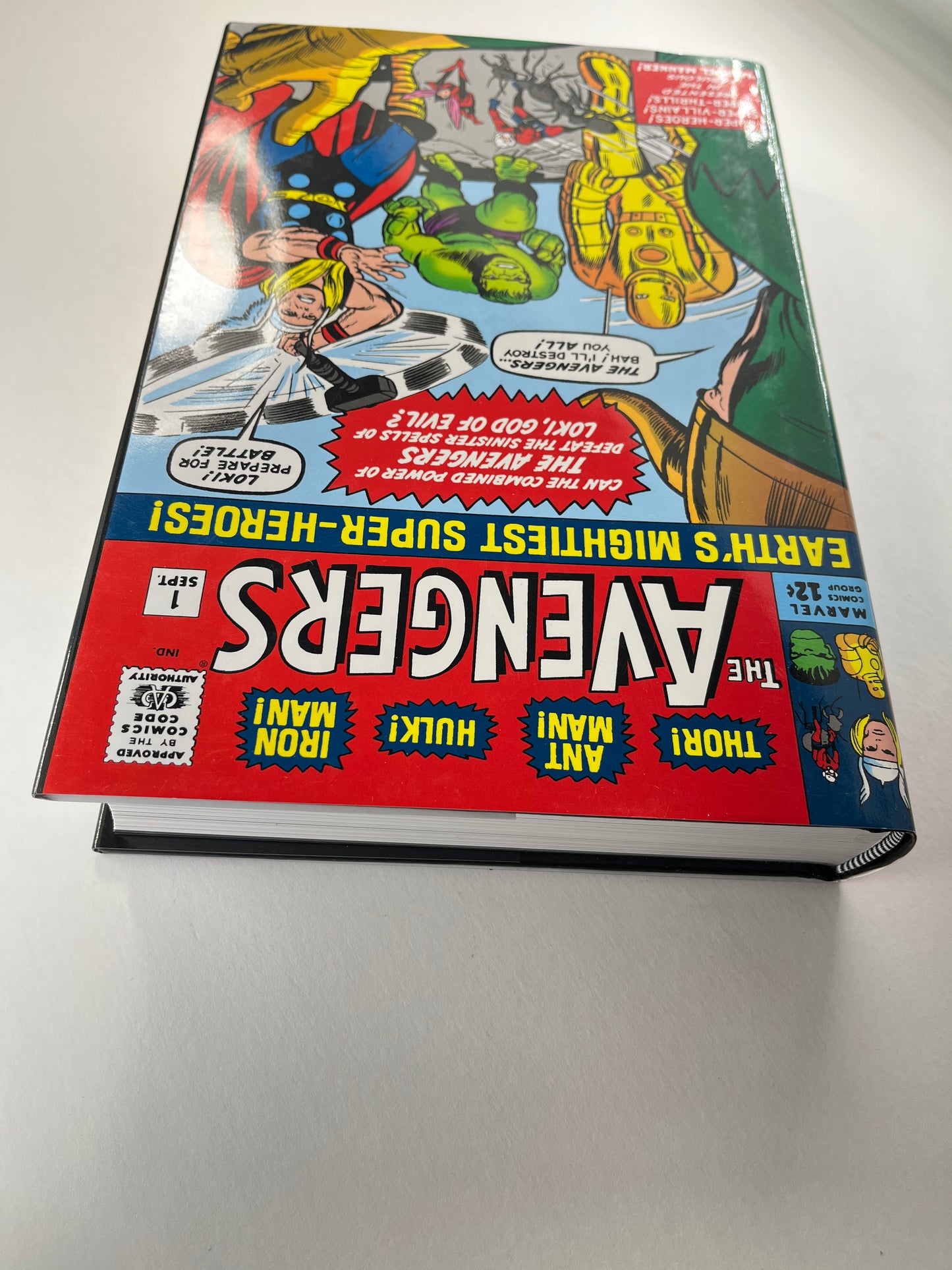 The Avengers Omnibus Vol. 1 HC Jack Kirby DM Edition (2012)