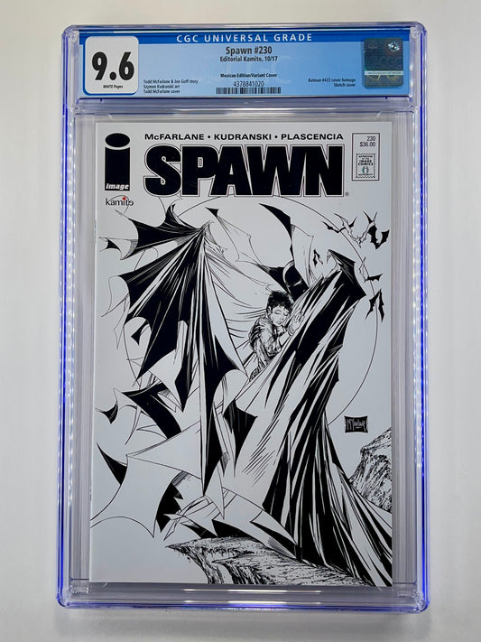 Spawn #230 Mexican Variant Cover CGC 9.6 (Oct 2017)