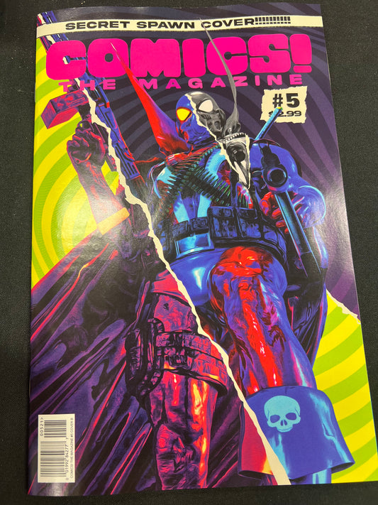 COMICS THE MAGAZINE #5 Secret Spawn Cover (Limit 1 Per Customer) (rel:07/01)