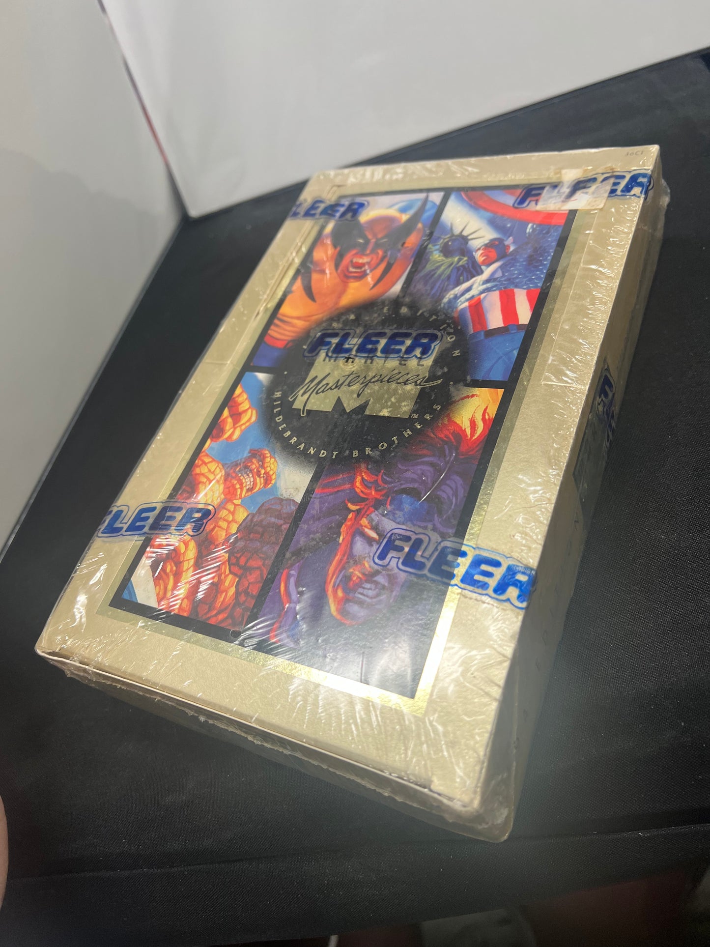 Marvel Masterpieces 1994 Edition Hildebrandt Brothers Trading Card Box Factor Sealed Fleer