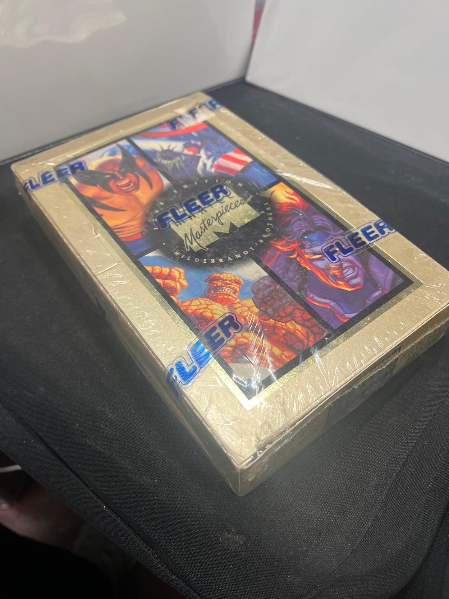 Marvel Masterpieces 1994 Edition Hildebrandt Brothers Trading Card Box Factor Sealed Fleer