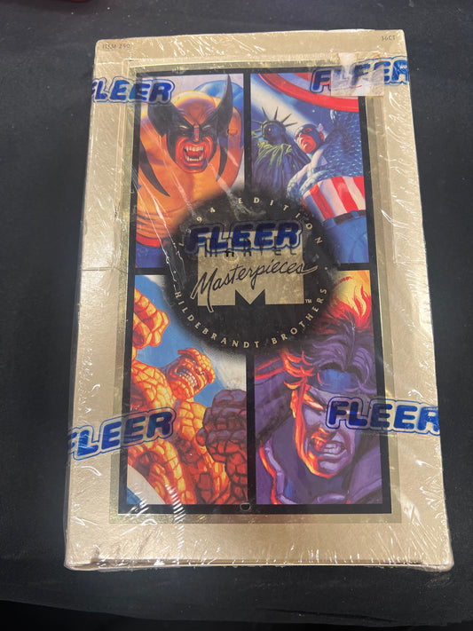 Marvel Masterpieces 1994 Edition Hildebrandt Brothers Trading Card Box Factor Sealed Fleer