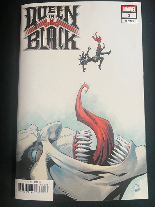 Queen in Black #1 Ryan Stegman Blind Bag Alternate Homage Variant (Limit 1 Per Customer) (rel:07/29)