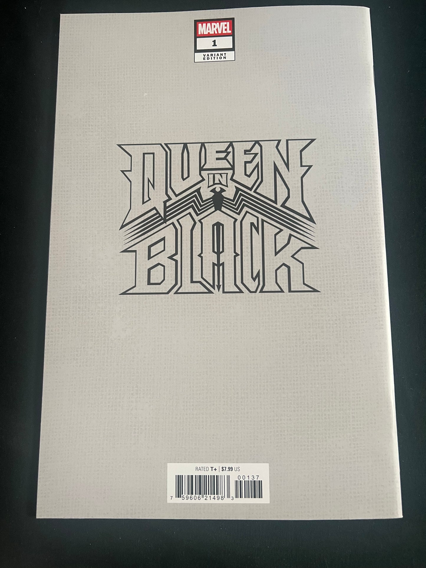 Queen in Black #1 David Marquez Blind Bag B Connecting Variant (Limit 1 Per Customer) (rel:07/29)