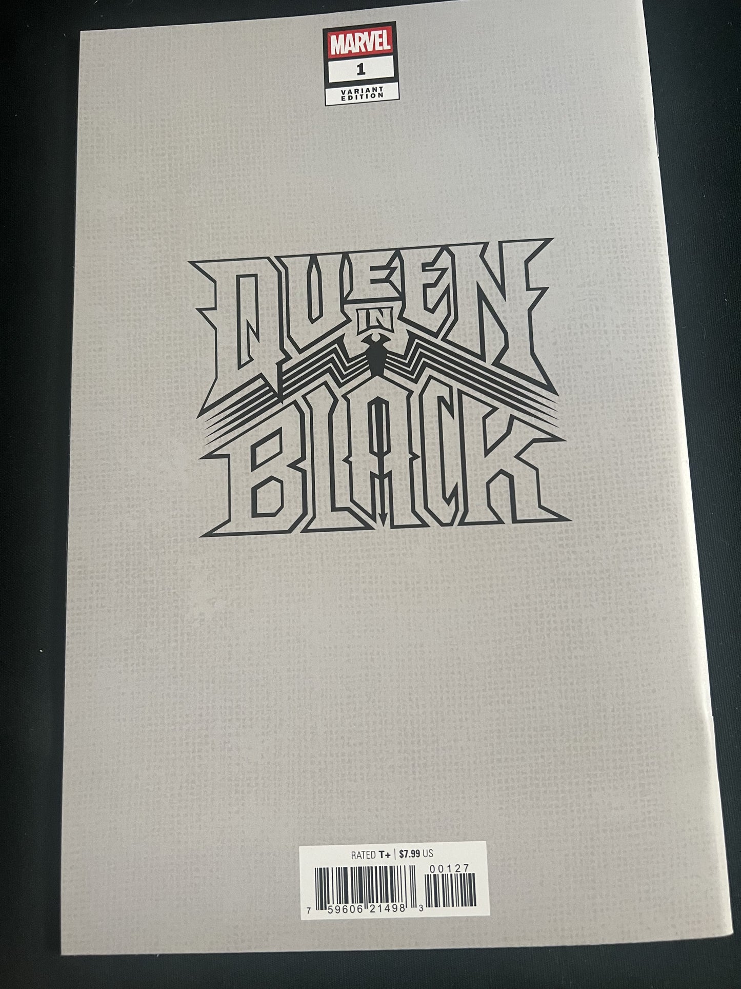 Queen in Black #1 Stanley 'Artgerm' Lau Blind Bag Virgin Variant (Limit 1 Per Customer) (rel:07/29)