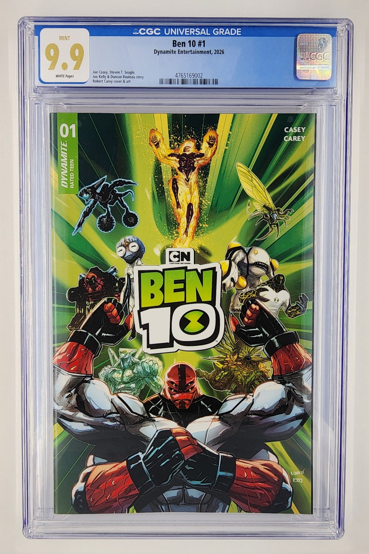 Ben 10 #1 CGC 9.9 Mint (May 2026)