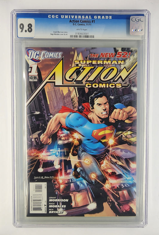 Action Comics #1 CGC 9.8 (Nov 2011)