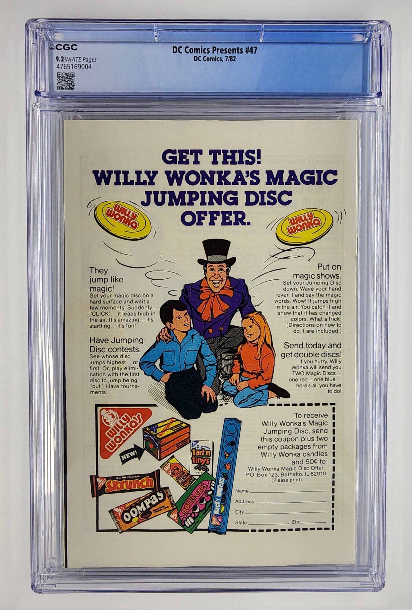 DC Comics Presents #47 CGC 9.2 (Jul 1982)
