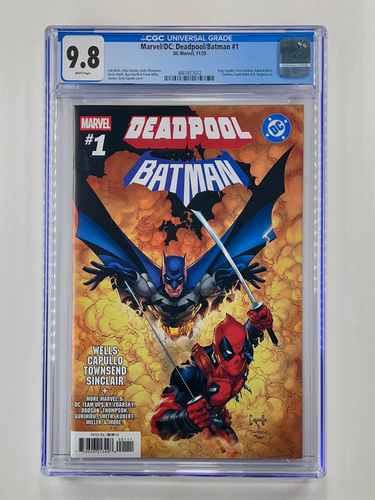DF DEADPOOL BATMAN #1 CGC GRADED 9.8 (Limit 1 Per Customer) (rel:11/26)