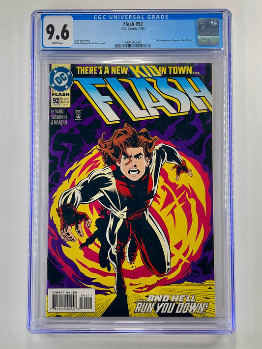 The Flash #92 CGC 9.6 (Jul 1994) (First Impulse)