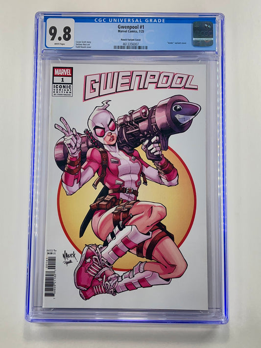 Gwenpool #1 Todd Nauck Iconic Variant CGC 9.8 (Jul 2025)