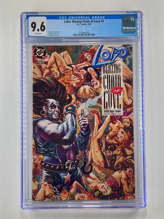 Lobo: Blazing Chain of Love #1 CGC 9.6 (Sep 1992)