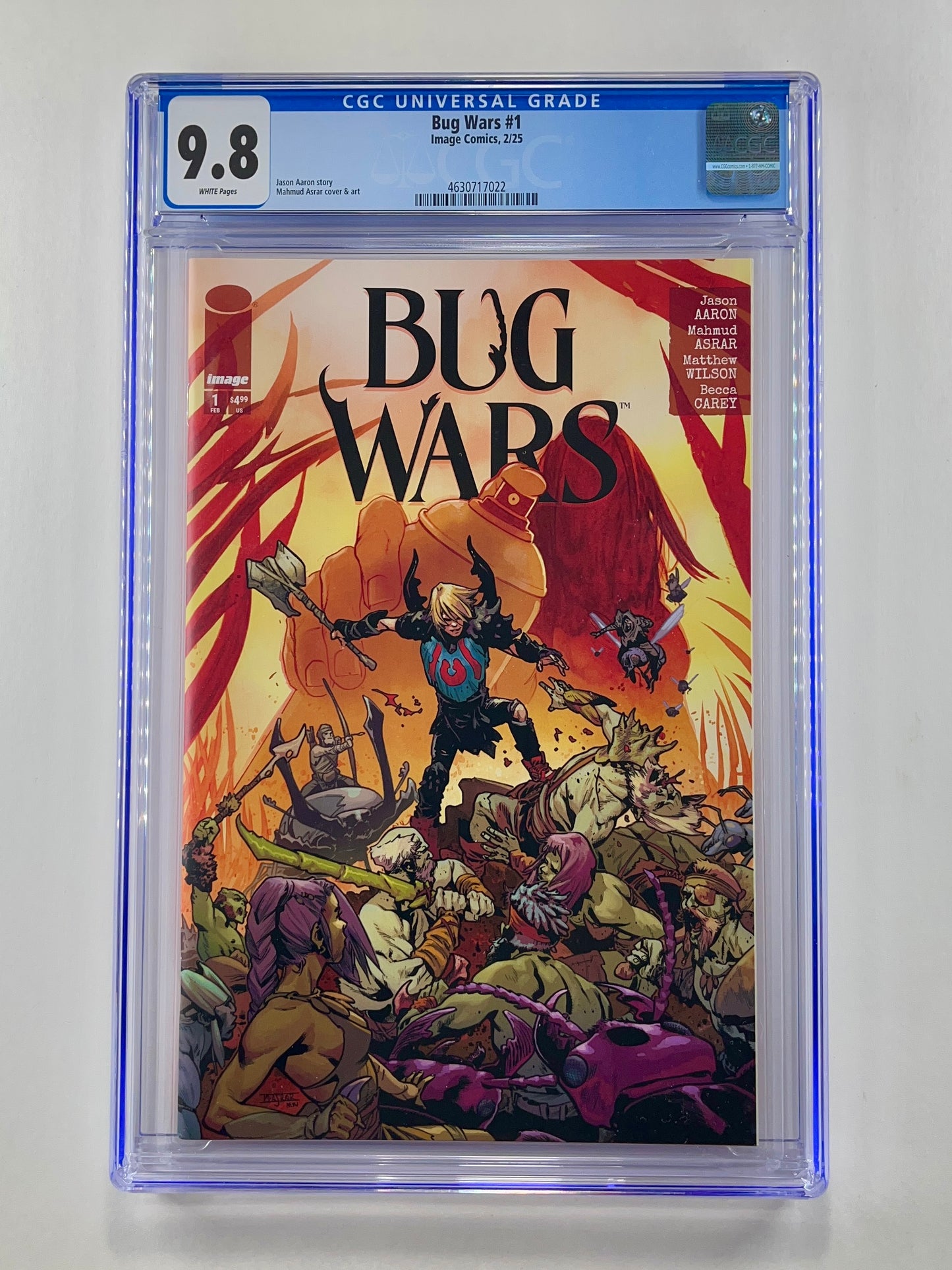 Bug Wars #1 CGC 9.8 (Feb 2025)