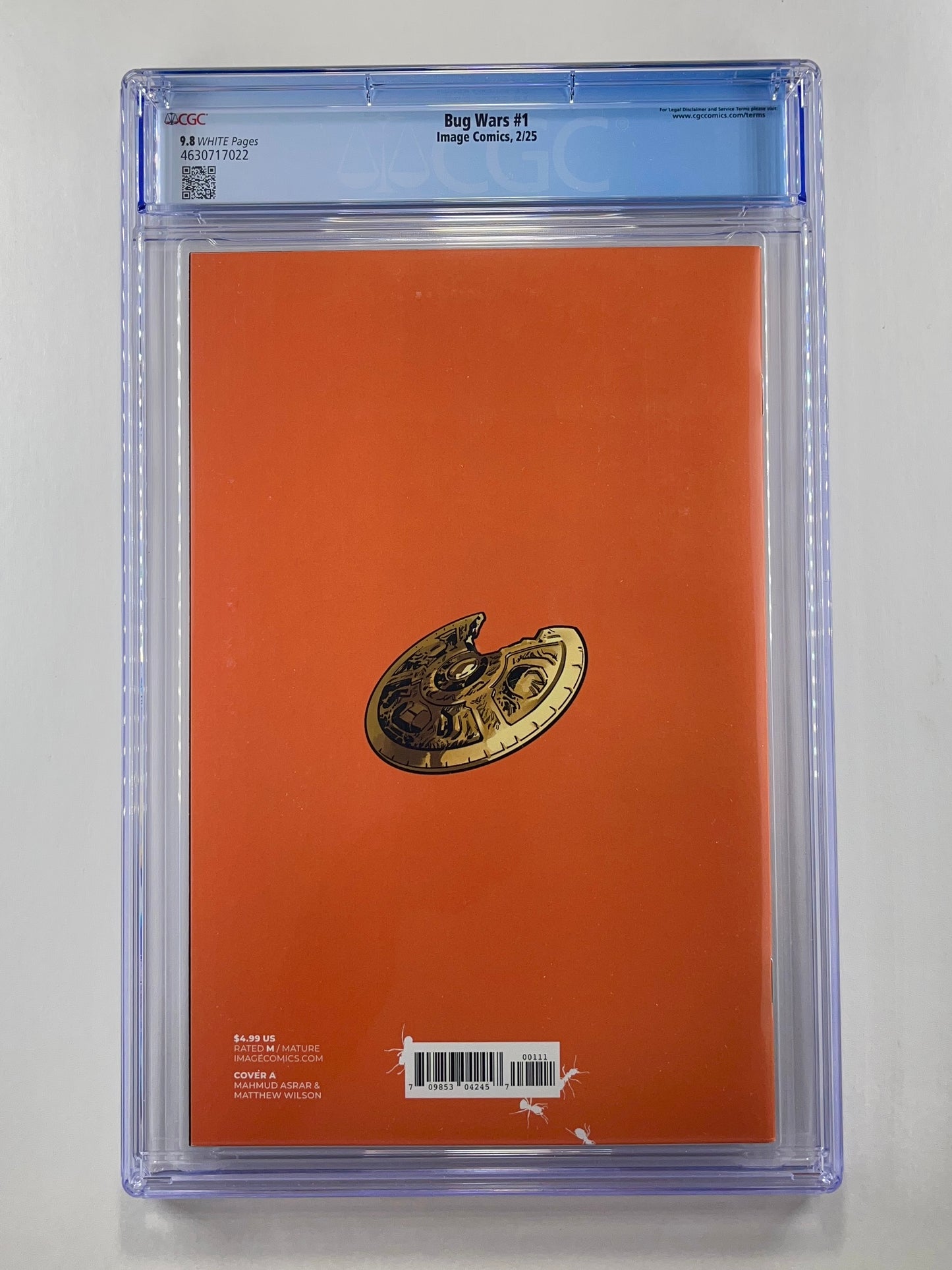 Bug Wars #1 CGC 9.8 (Feb 2025)