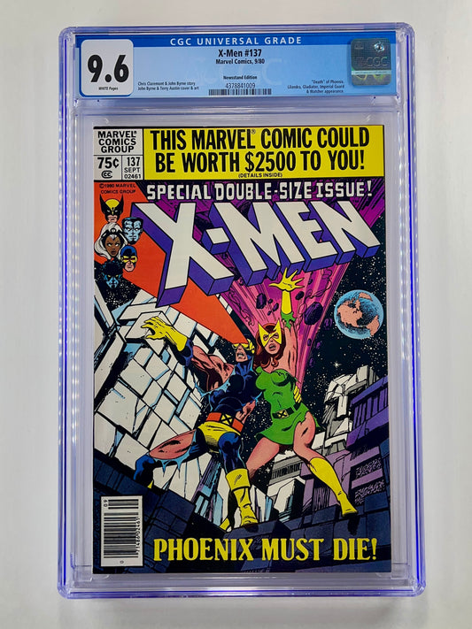 The X-Men #137 Newsstand Edition CGC 9.6 (Sep 1980) (Newsstand Death of Phoenix)
