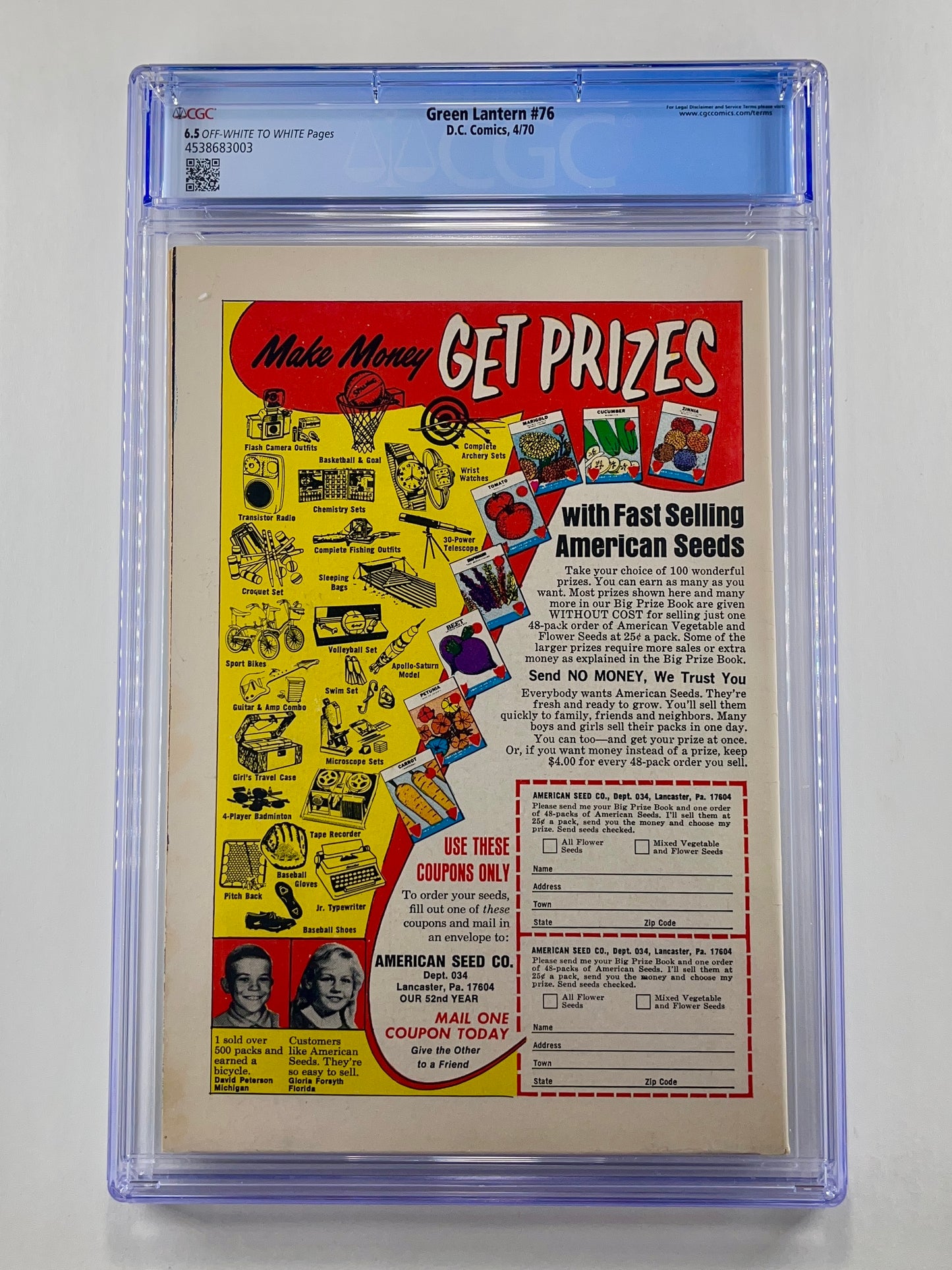Green Lantern #76 CGC 6.5 (Apr 1970)