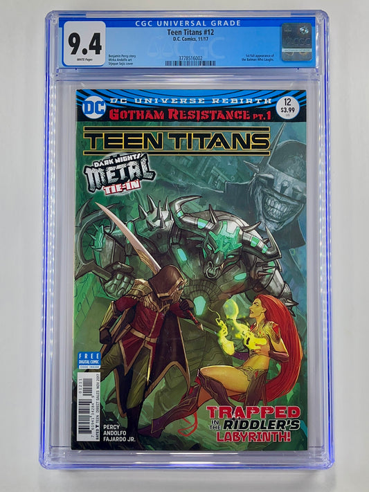 Teen Titans #12 CGC 9.4 (Nov 2017)