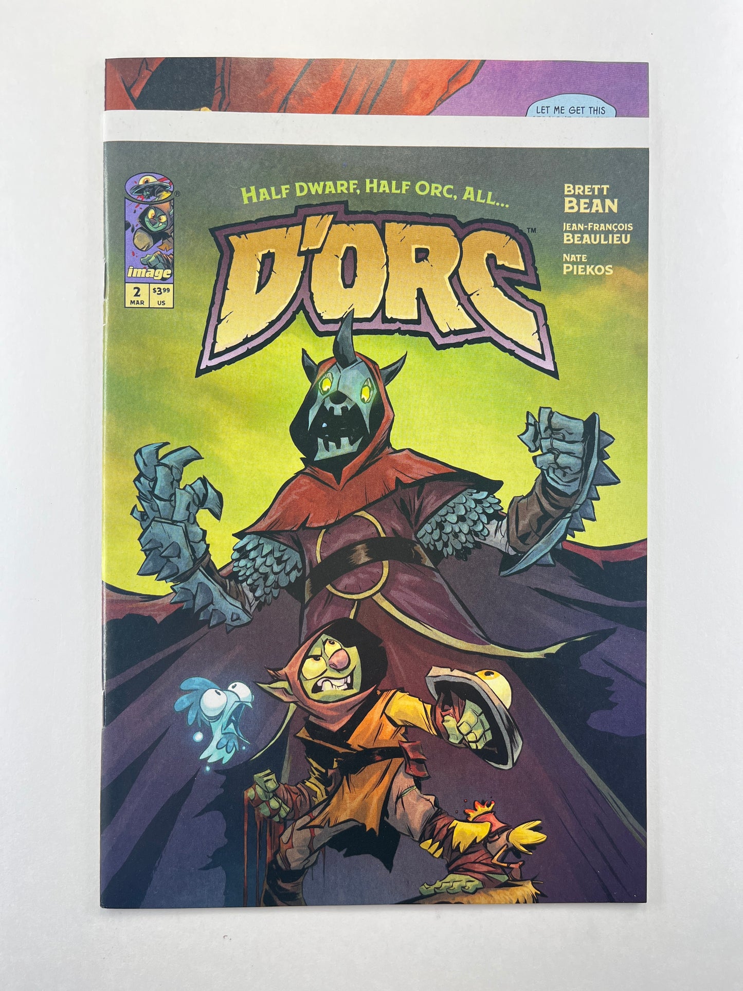 D'Orc #2 1st Print Miscut (Mar 2026)
