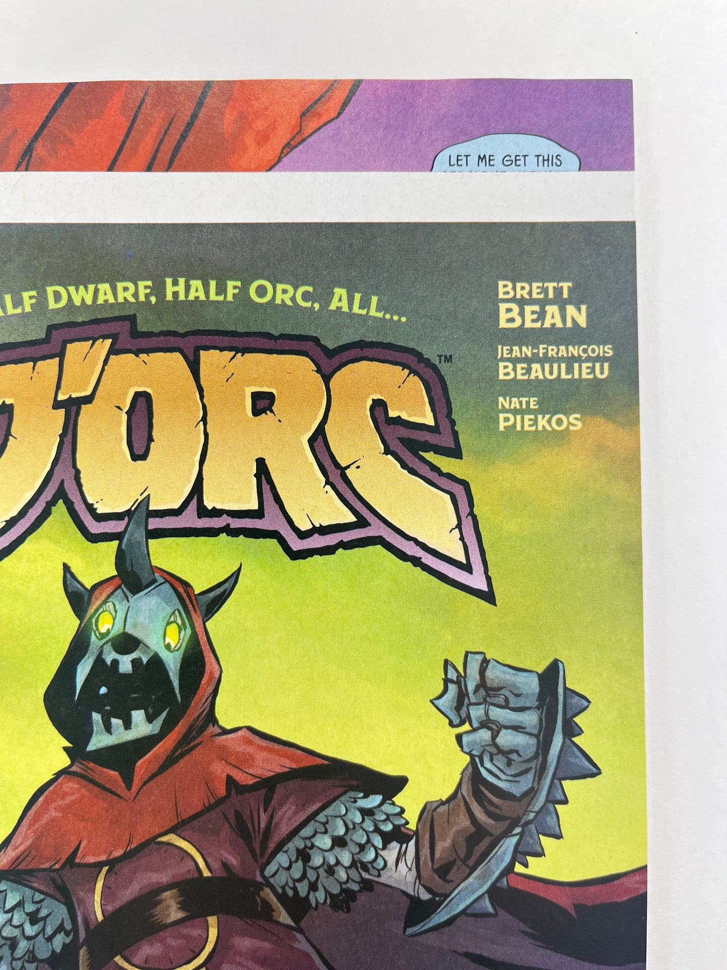 D'Orc #2 1st Print Miscut (Mar 2026)