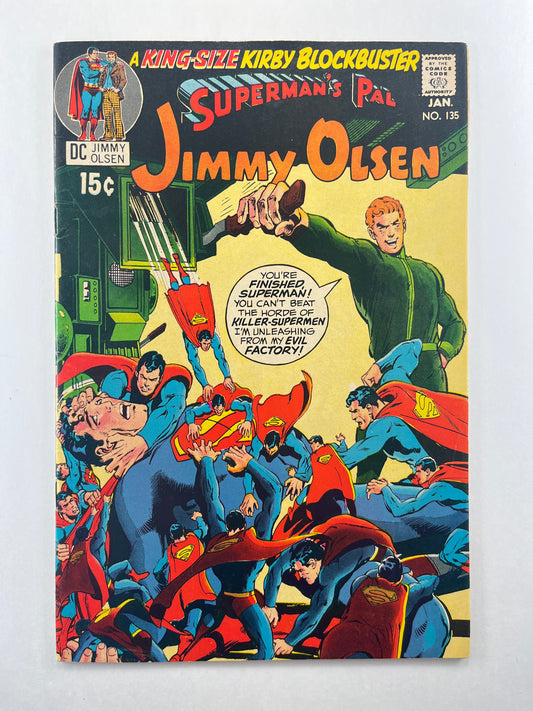 Superman's Pal, Jimmy Olsen #135 (Jan 1971) (1st Guardian) (2nd Darkseid)