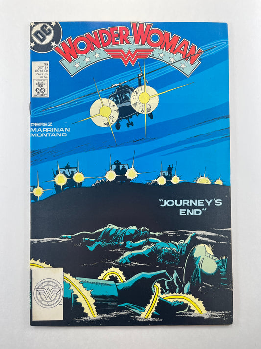 Wonder Woman #35 (Oct 1989) (Double Cover)