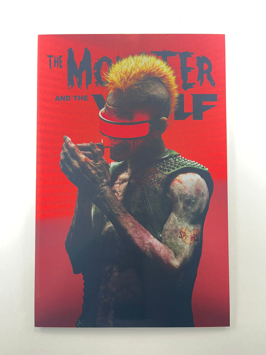 The Monster and the Wolf #3(Only 50 Made) Ultra Rare Punk Variant Metal Cover