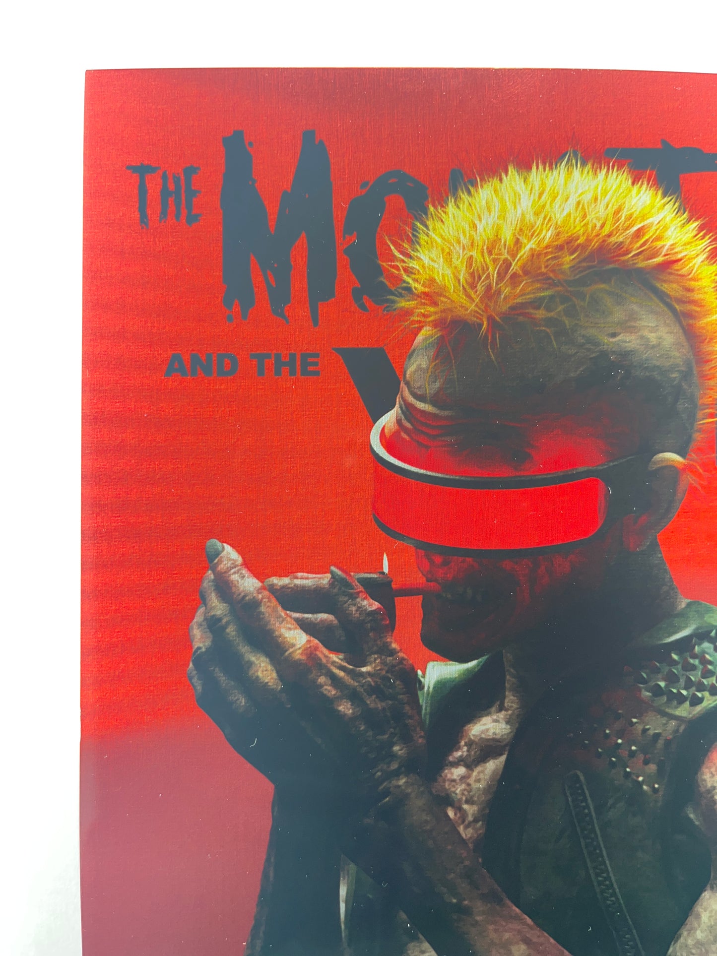 The Monster and the Wolf #3(Only 50 Made) Ultra Rare Punk Variant Metal Cover