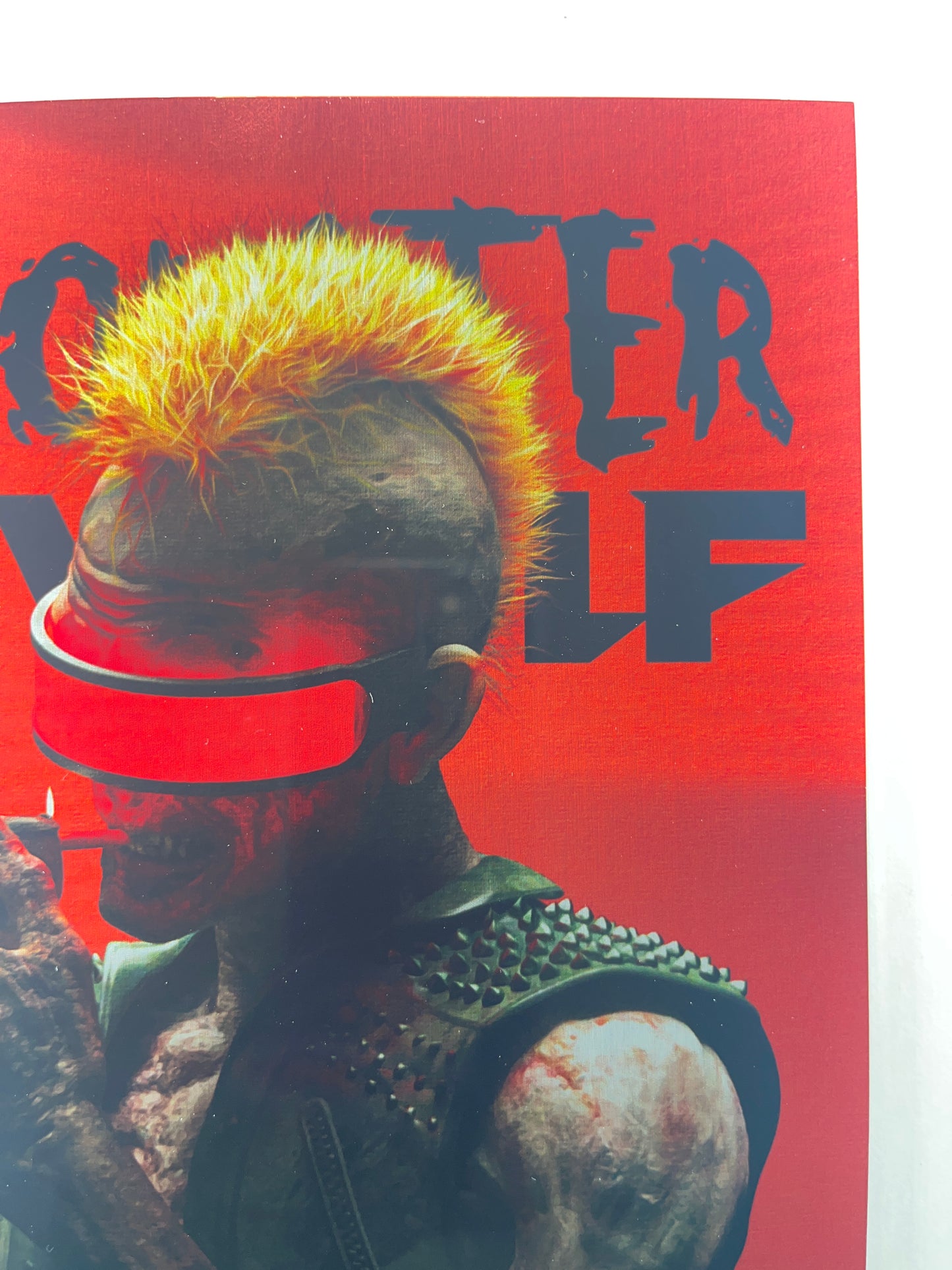 The Monster and the Wolf #3(Only 50 Made) Ultra Rare Punk Variant Metal Cover