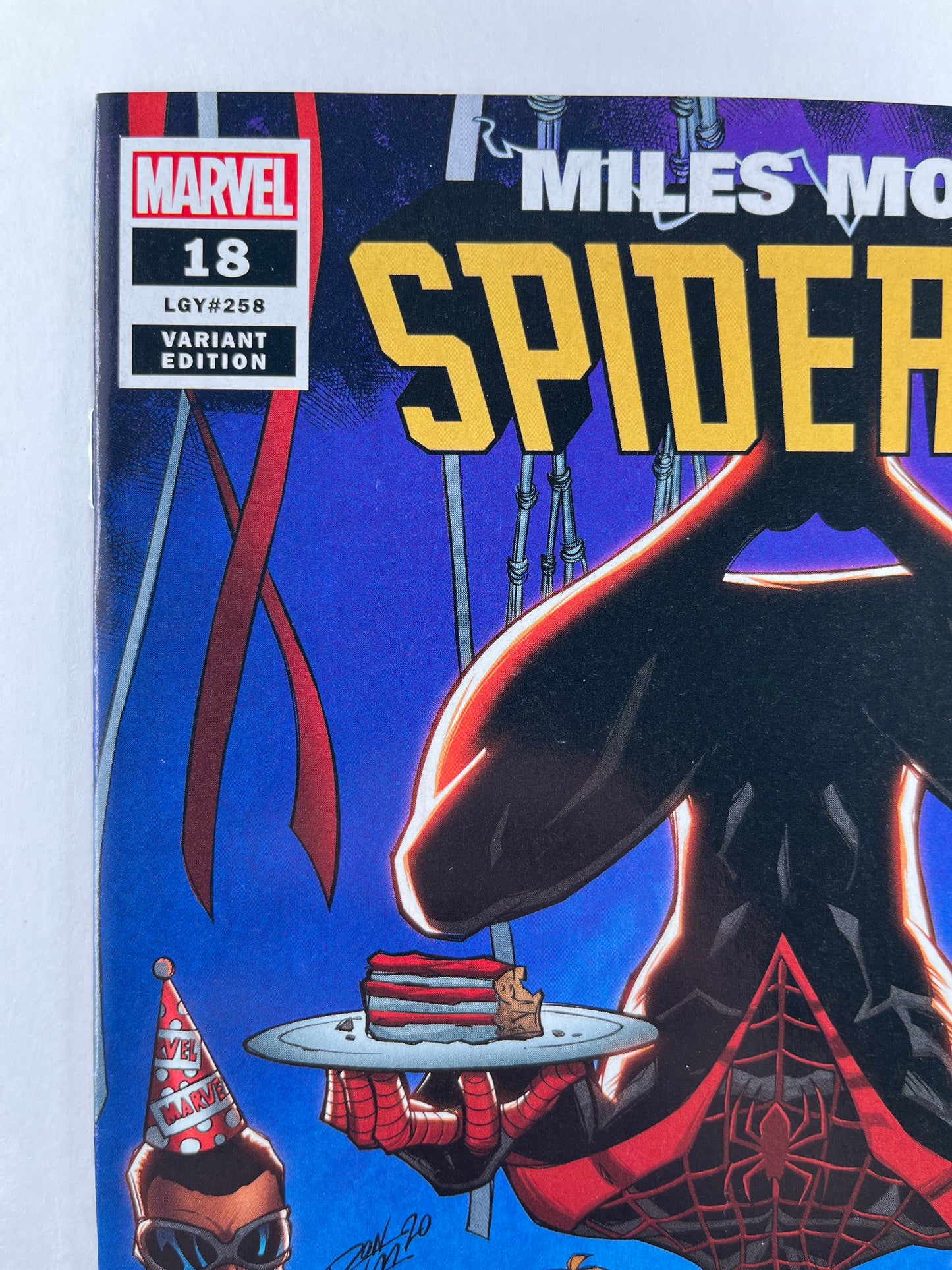 Miles Morales: Spider-Man #18 Ron Lim Surprise Birthday Variant (Nov 2020)
