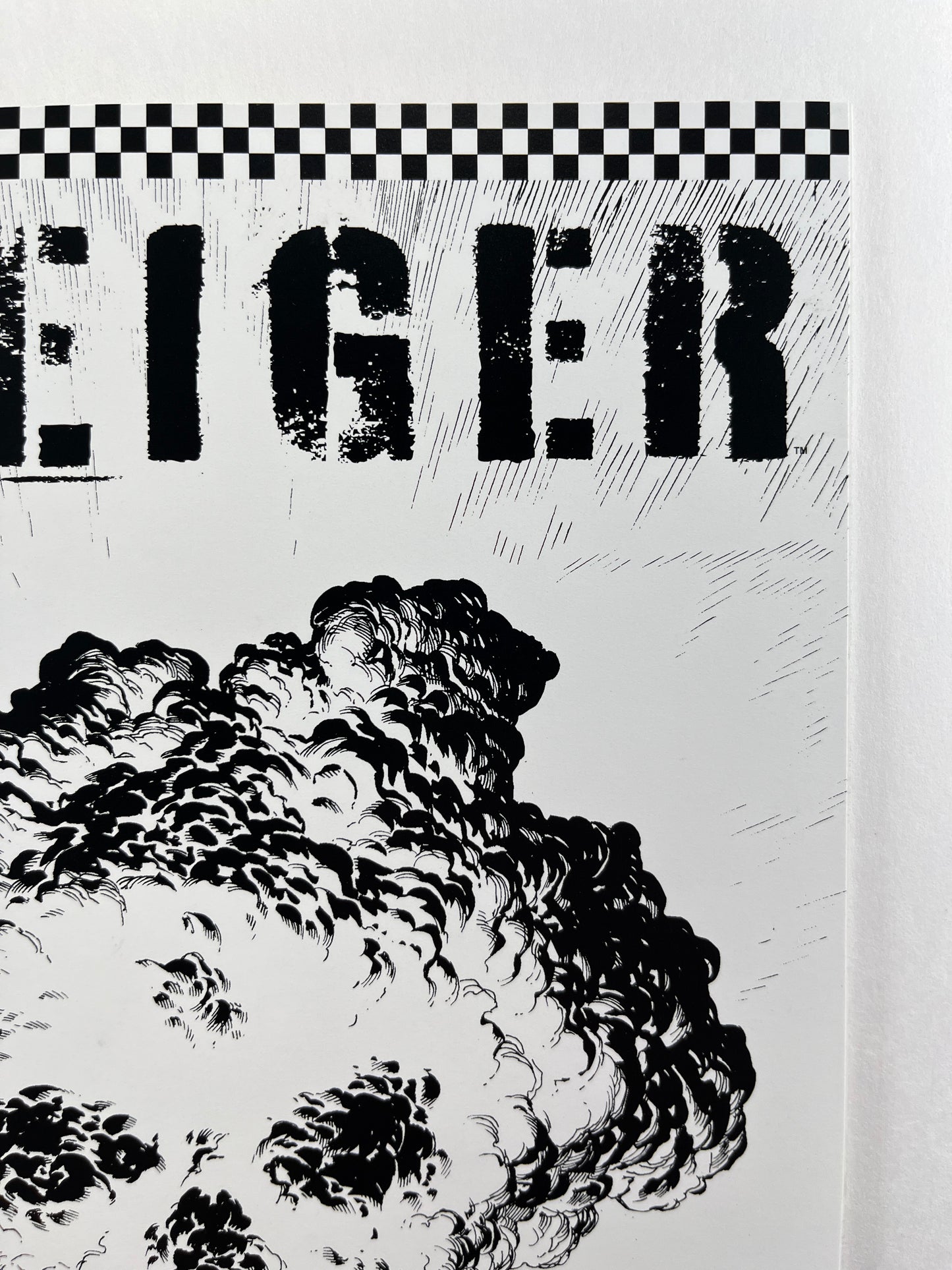 Geiger #1 Cover F Gary Frank Black & White Thank You Variant One Per Store (Apr 2021)
