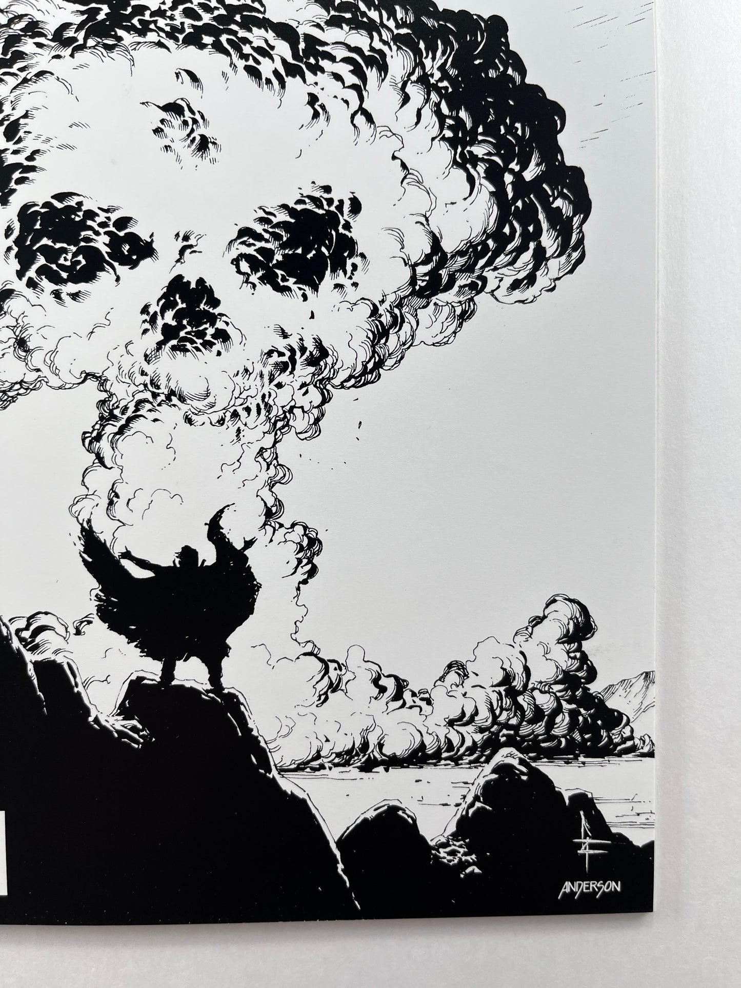 Geiger #1 Cover F Gary Frank Black & White Thank You Variant One Per Store (Apr 2021)