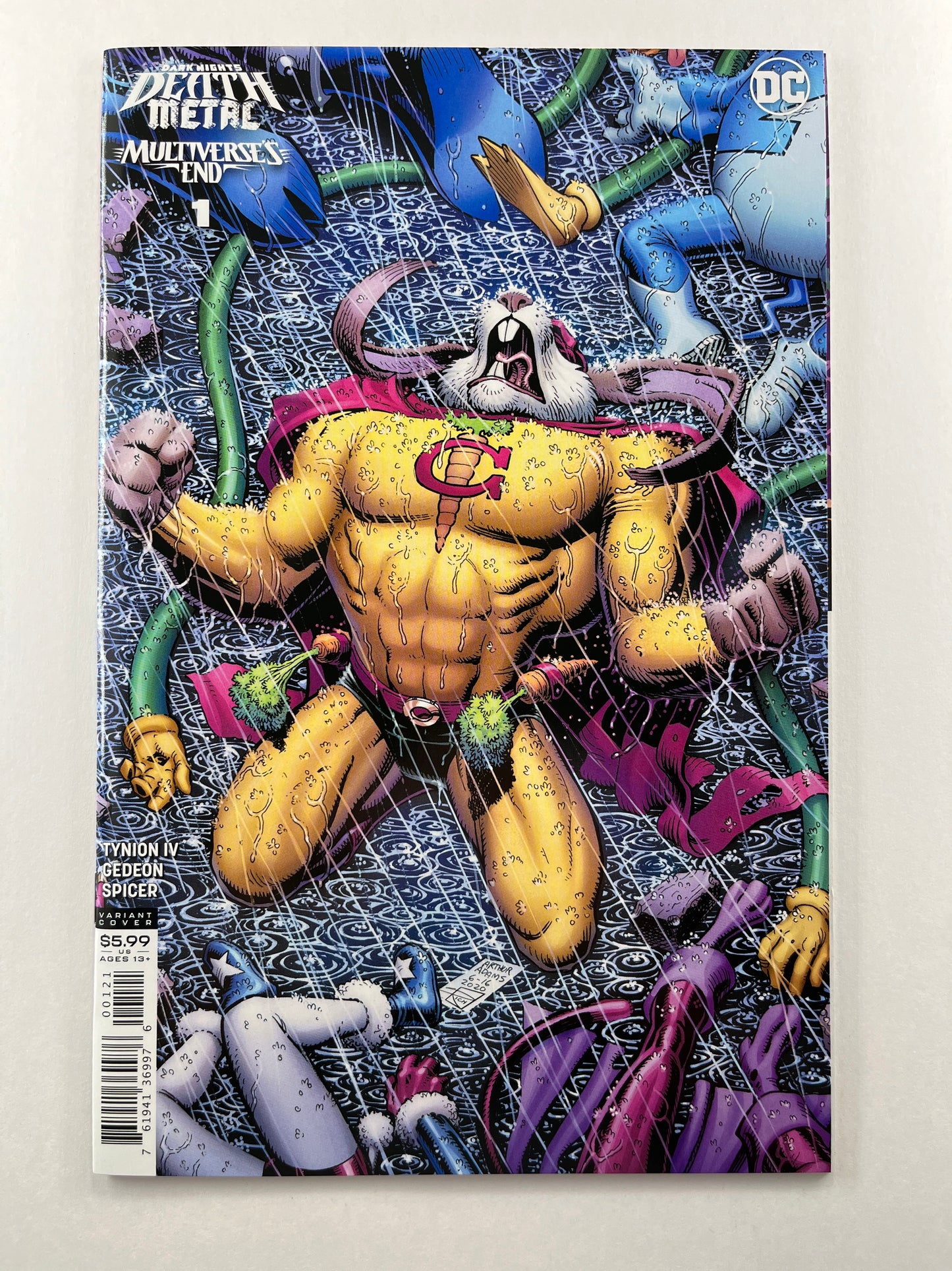 Dark Nights: Death Metal – Multiverse's End #1 1:25 Arthur Adams Variant (Nov 2020)