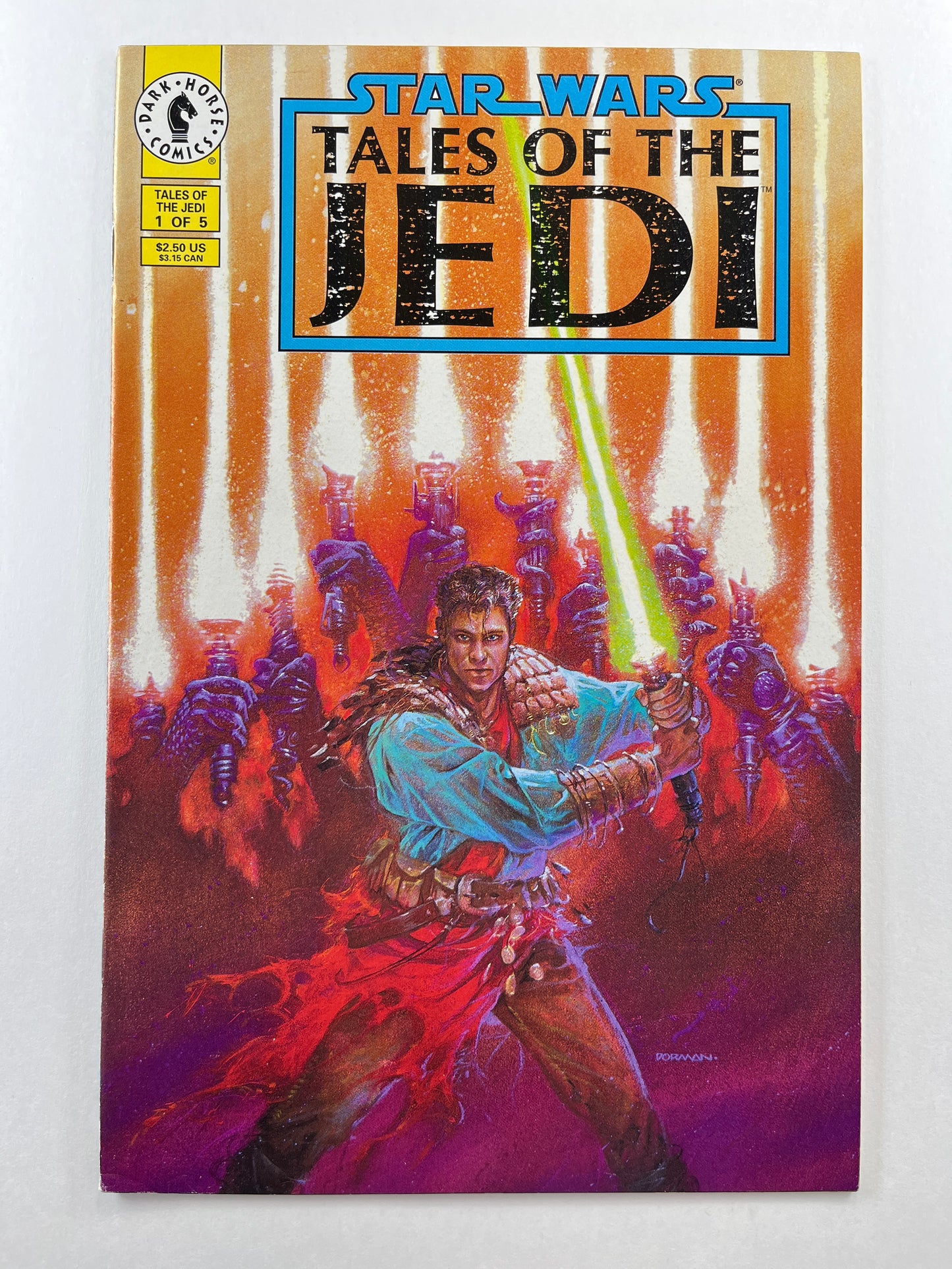 Star Wars: Tales of the Jedi #1-5 Full Set (1993-1994)
