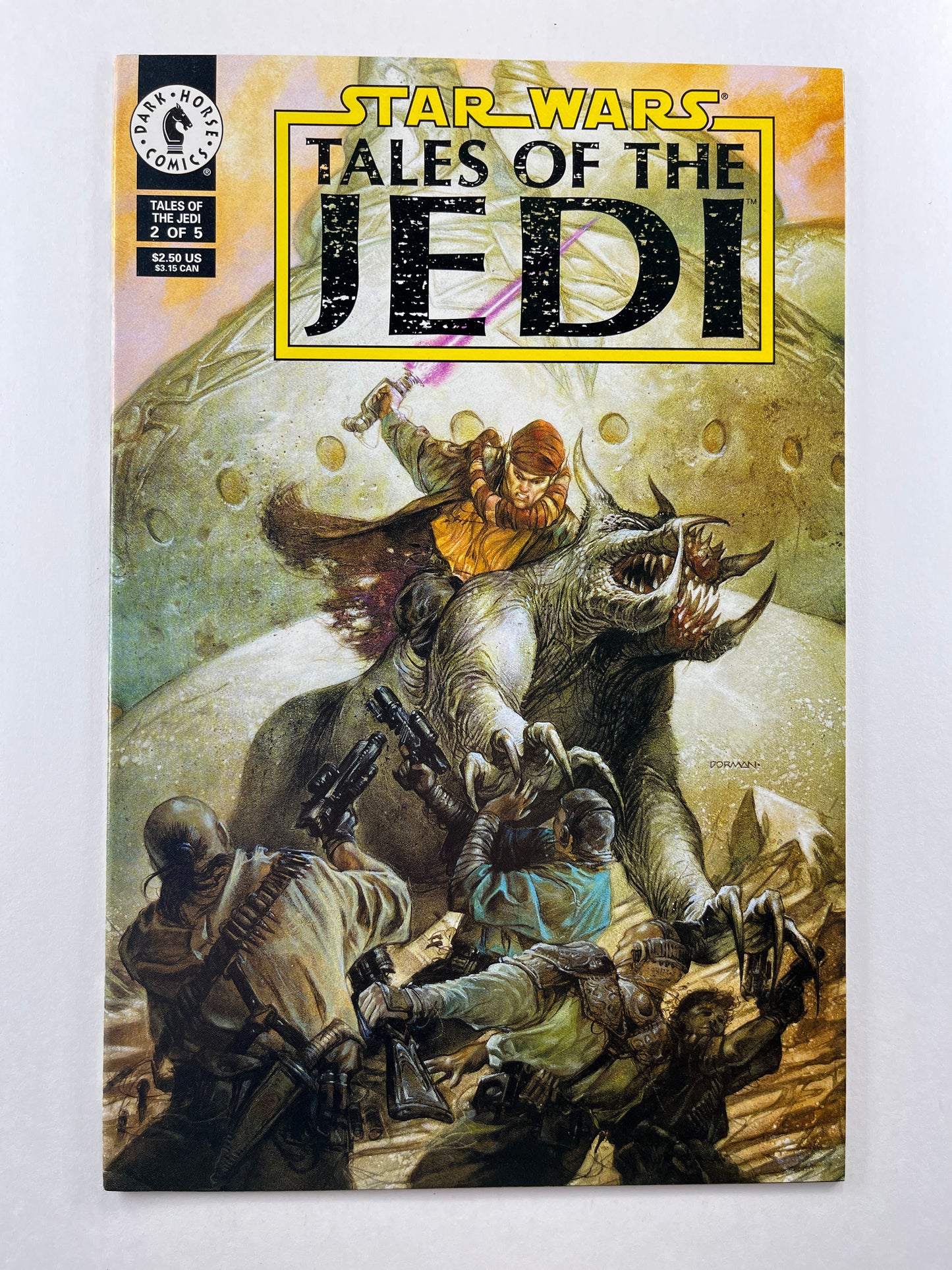 Star Wars: Tales of the Jedi #1-5 Full Set (1993-1994)