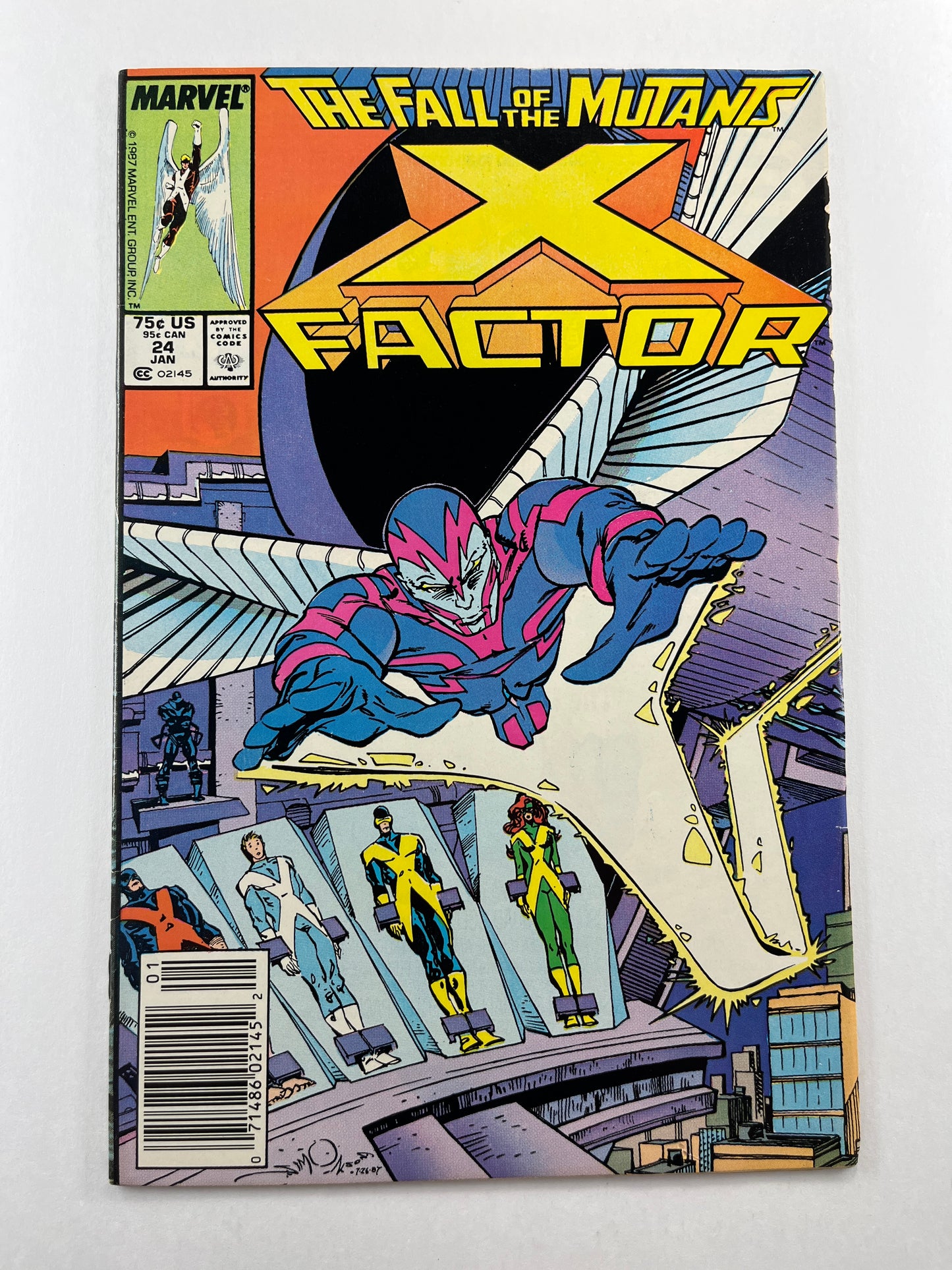 X-Factor #24 Newsstand Edition (Jan 1988) (1st Archangel)