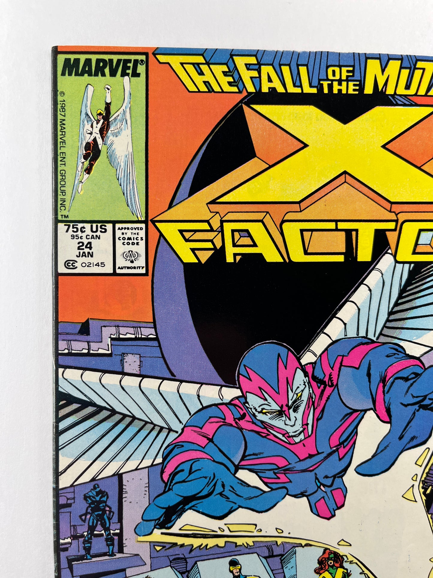 X-Factor #24 Newsstand Edition (Jan 1988) (1st Archangel)