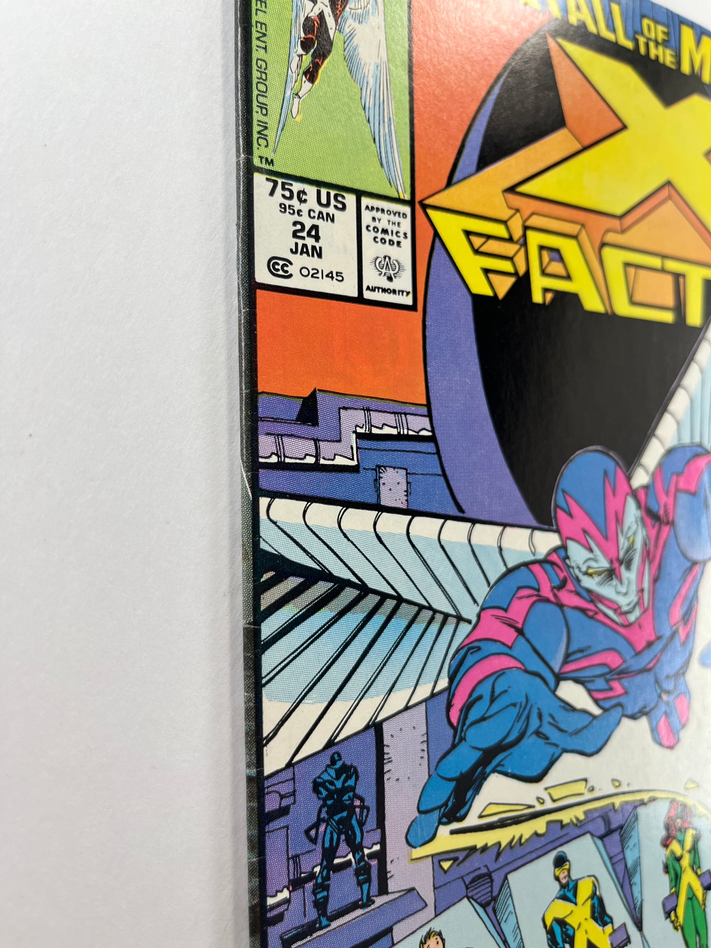 X-Factor #24 Newsstand Edition (Jan 1988) (1st Archangel)