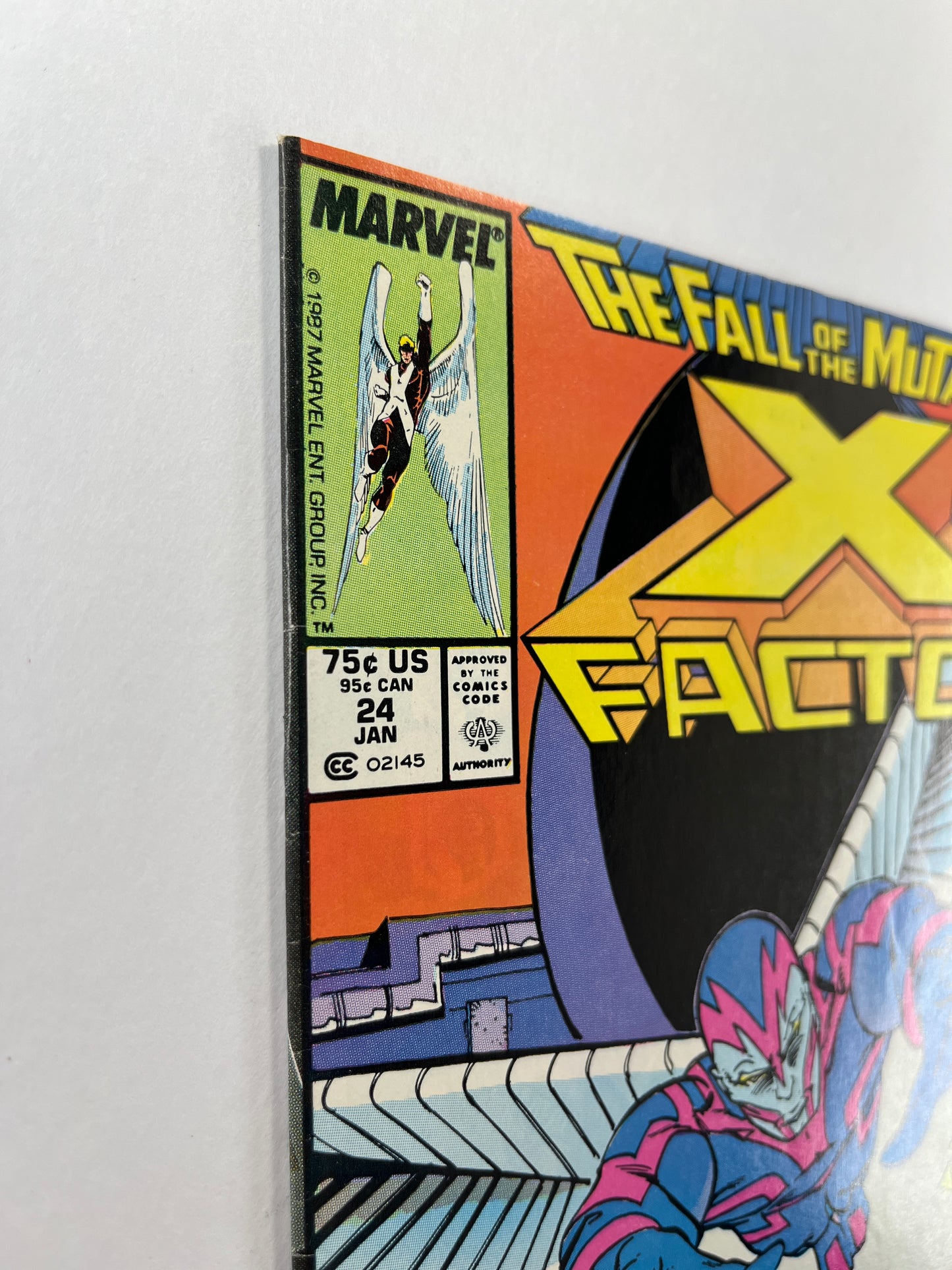 X-Factor #24 Newsstand Edition (Jan 1988) (1st Archangel)