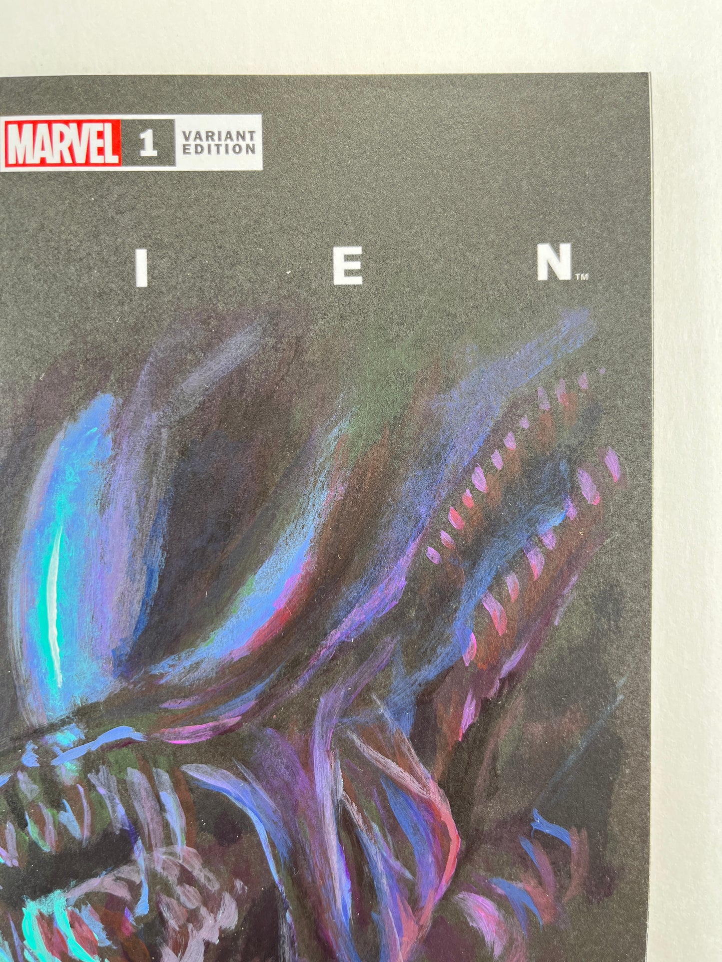 Alien #1 Black Blank Variant Sketch Cover (May 2021)
