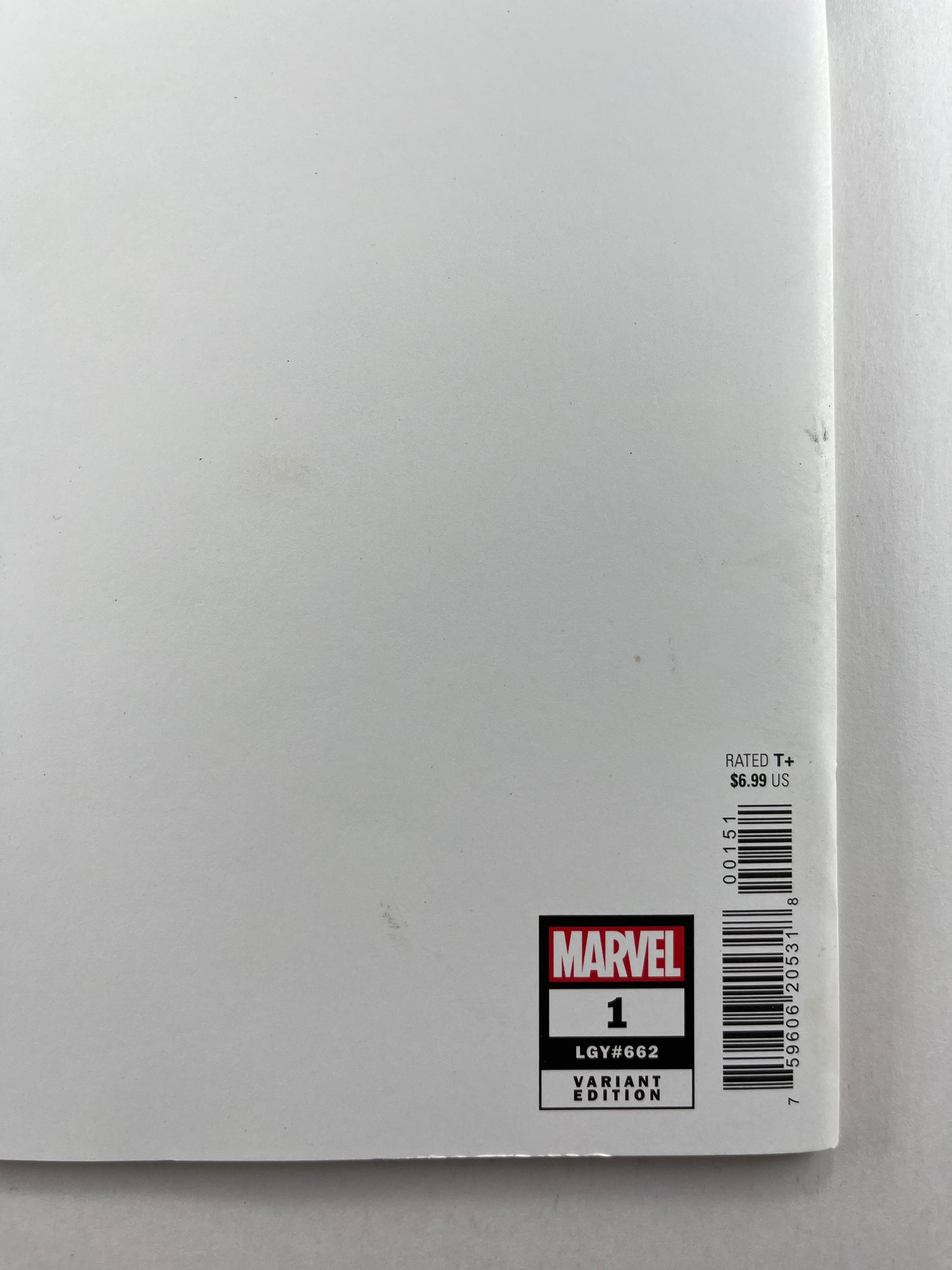 Daredevil #1 Blank Variant Sketch Cover (Nov 2023)