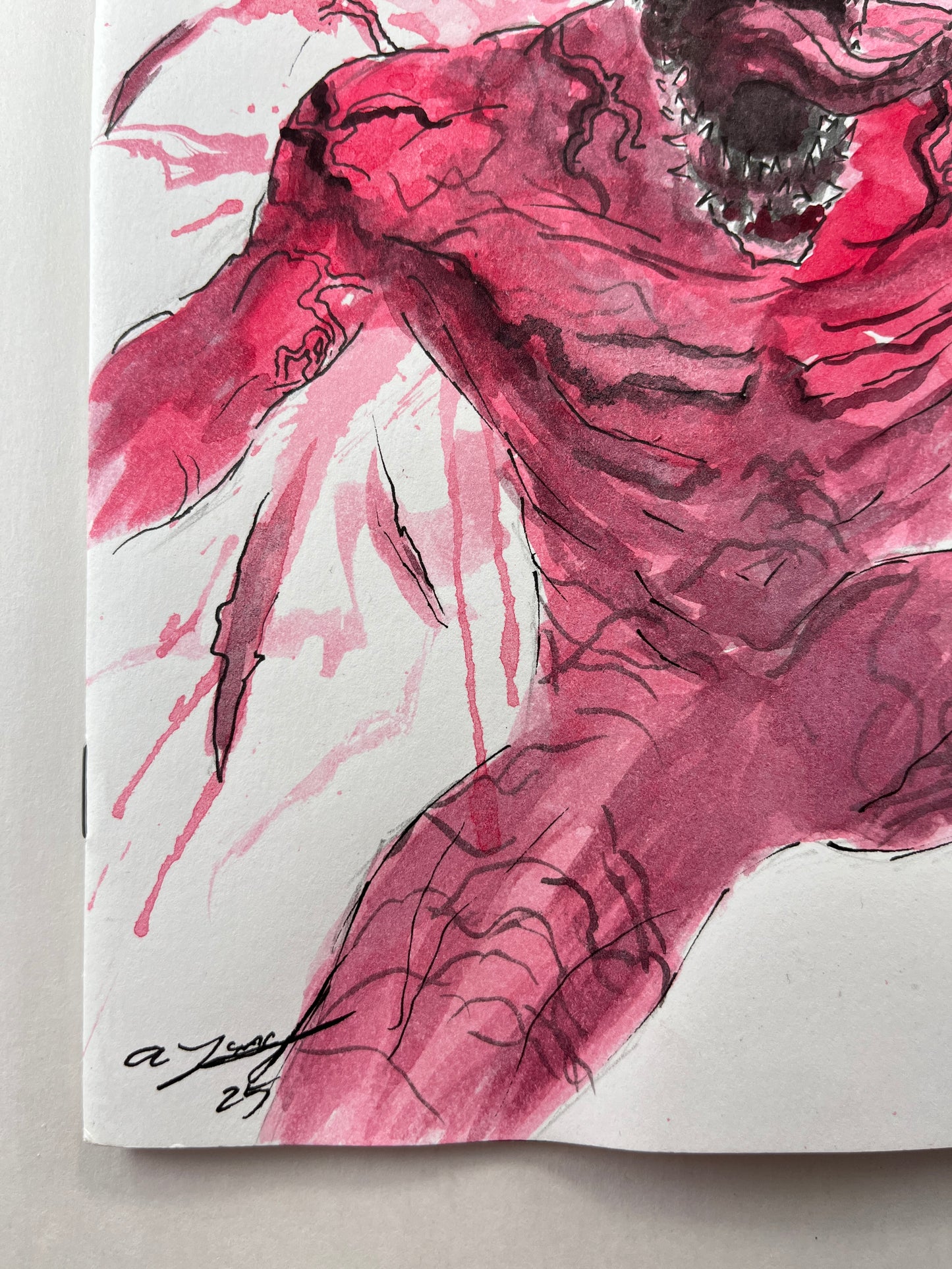 Eddie Brock: Carnage #1 Blank Variant Sketch Cover (Apr 2025)
