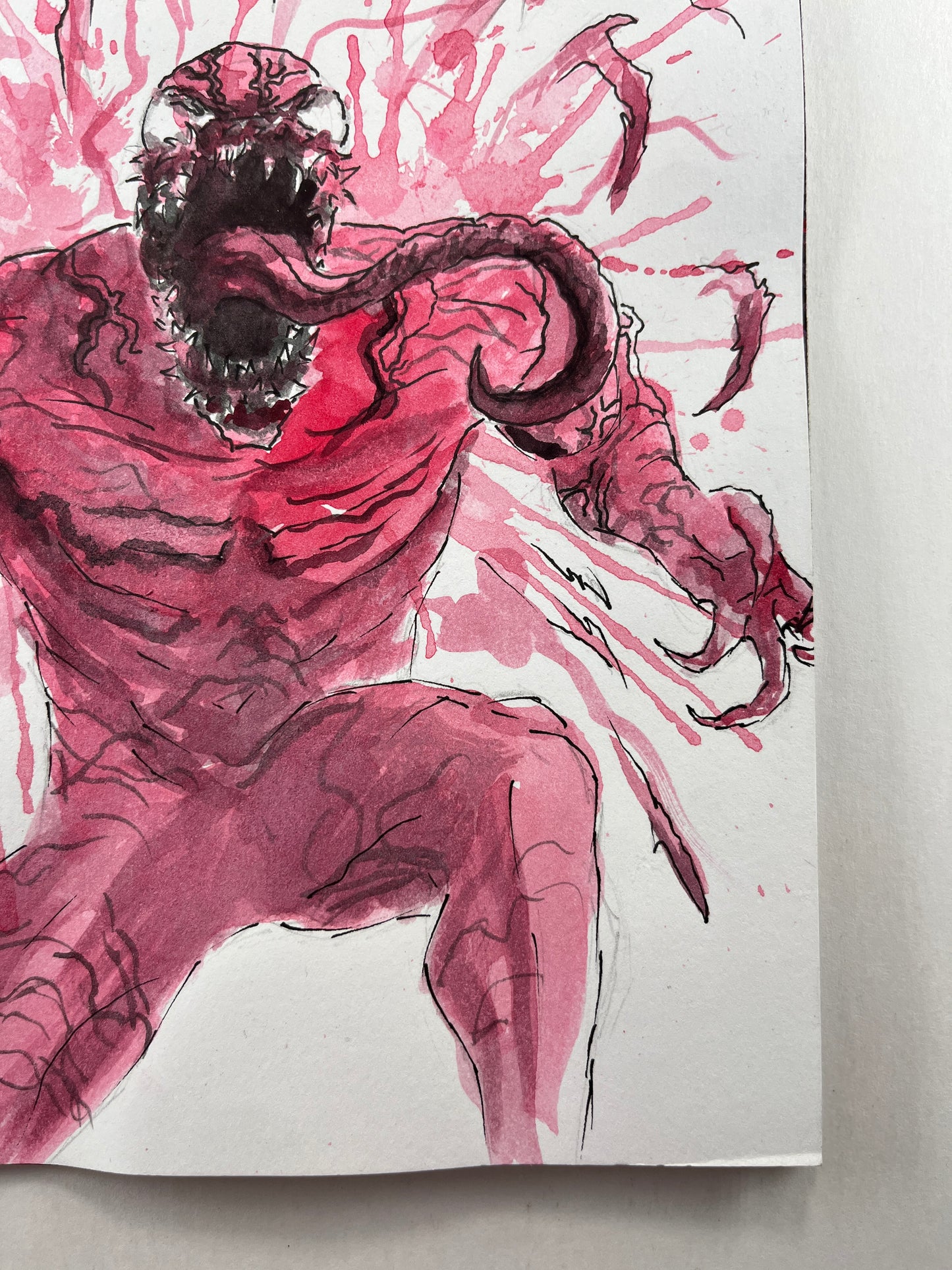 Eddie Brock: Carnage #1 Blank Variant Sketch Cover (Apr 2025)