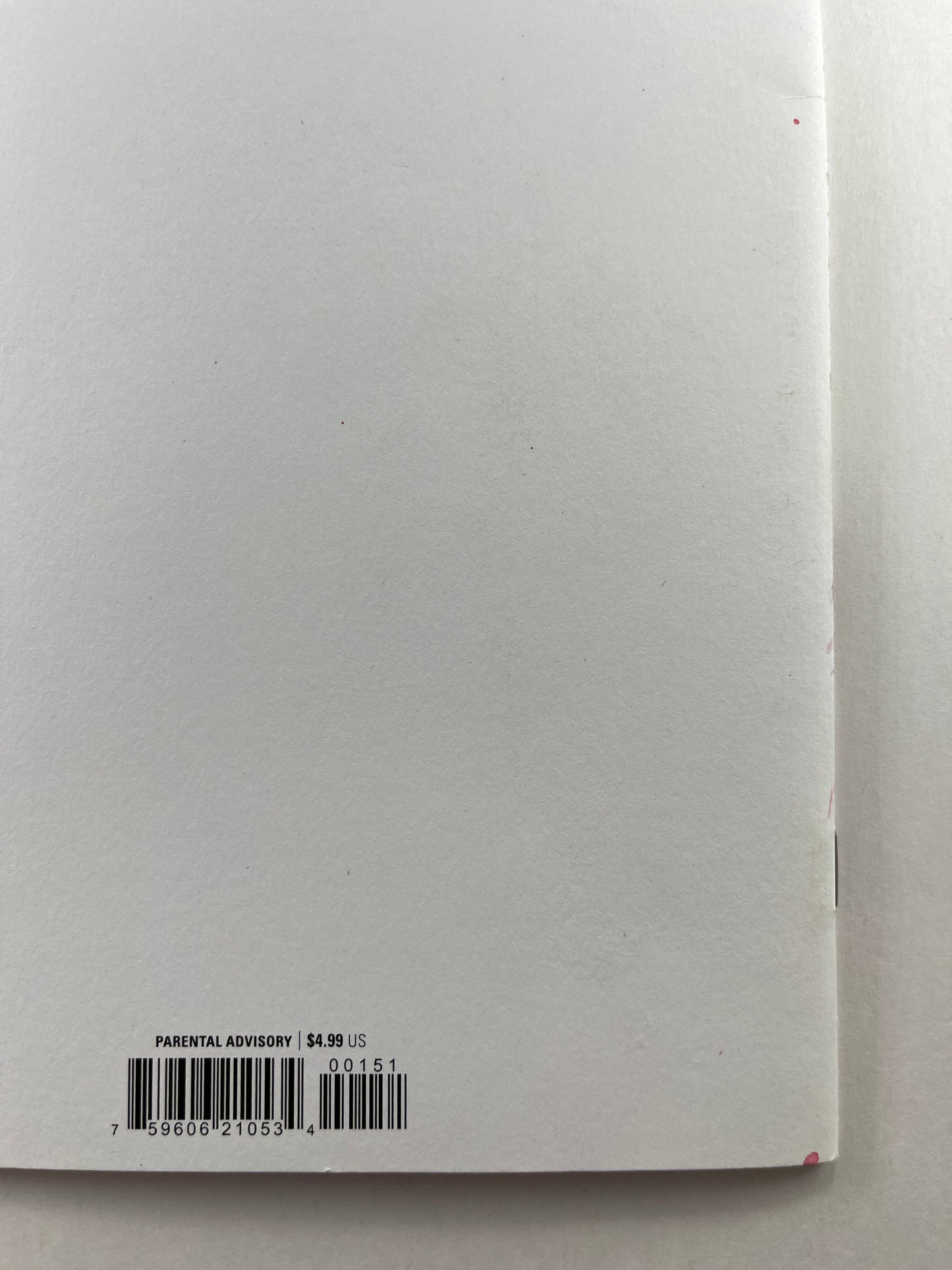 Eddie Brock: Carnage #1 Blank Variant Sketch Cover (Apr 2025)