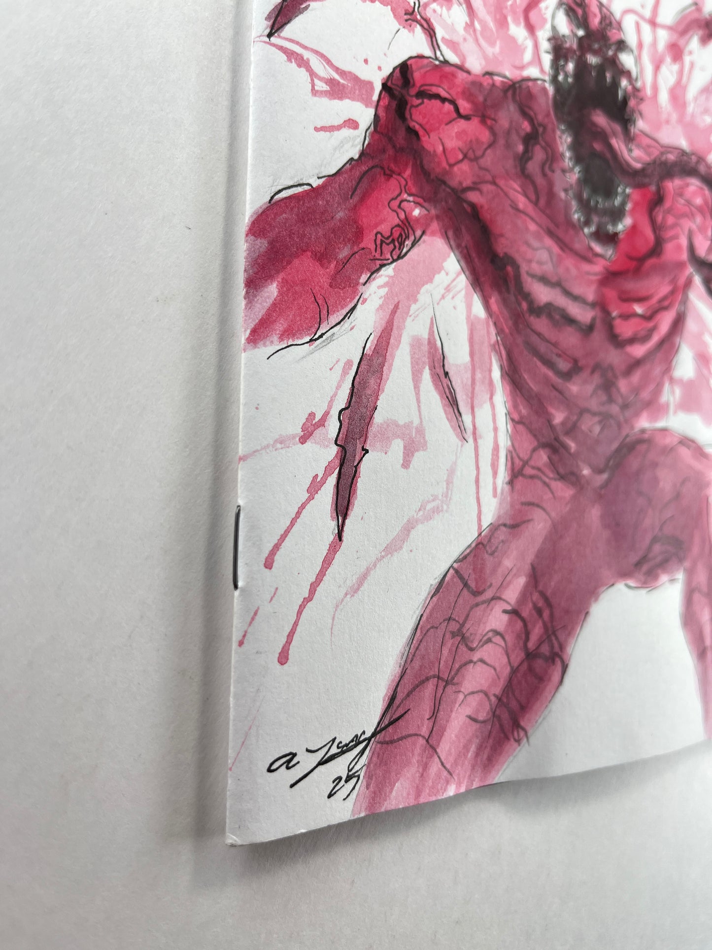 Eddie Brock: Carnage #1 Blank Variant Sketch Cover (Apr 2025)