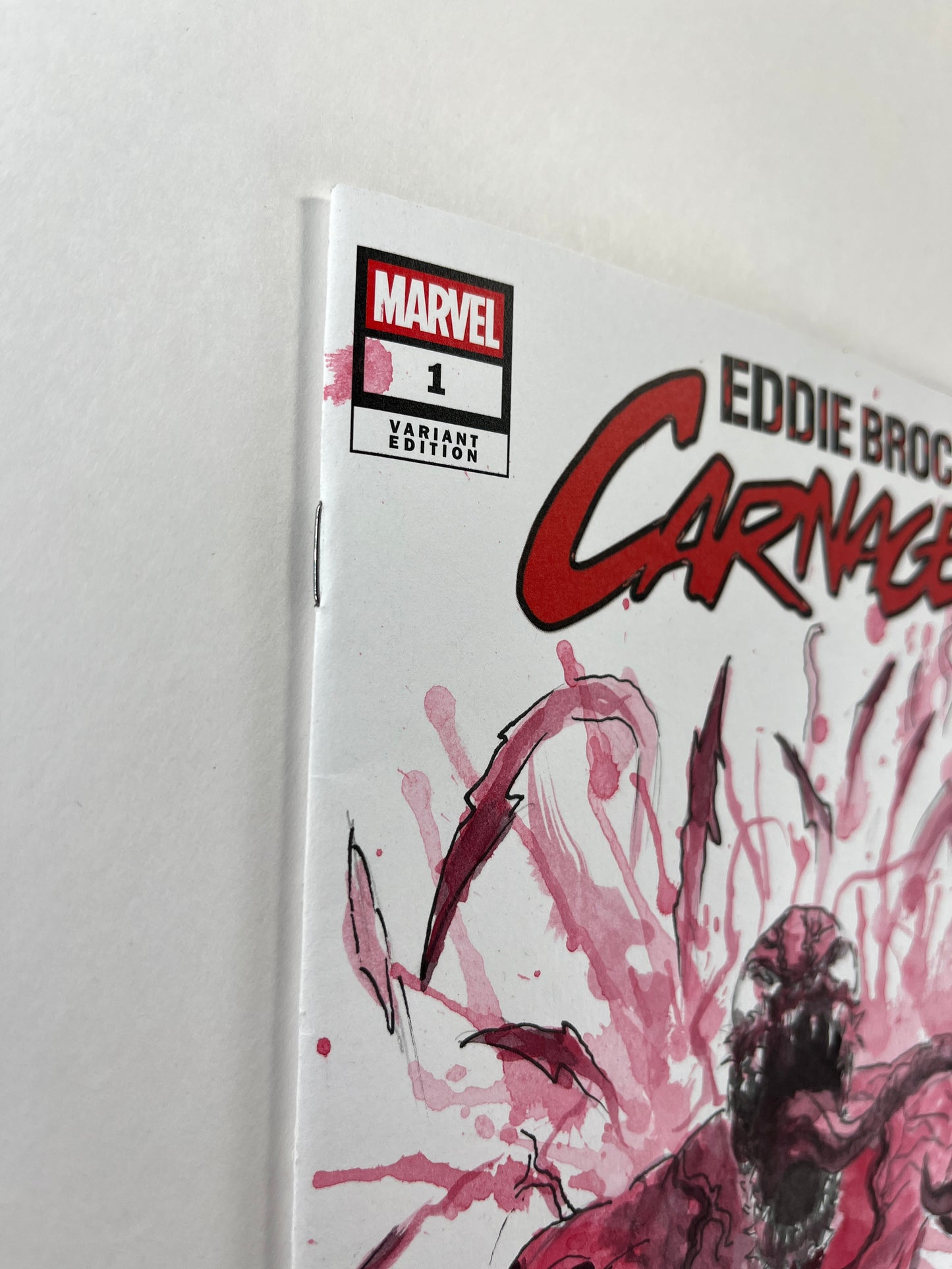 Eddie Brock: Carnage #1 Blank Variant Sketch Cover (Apr 2025)
