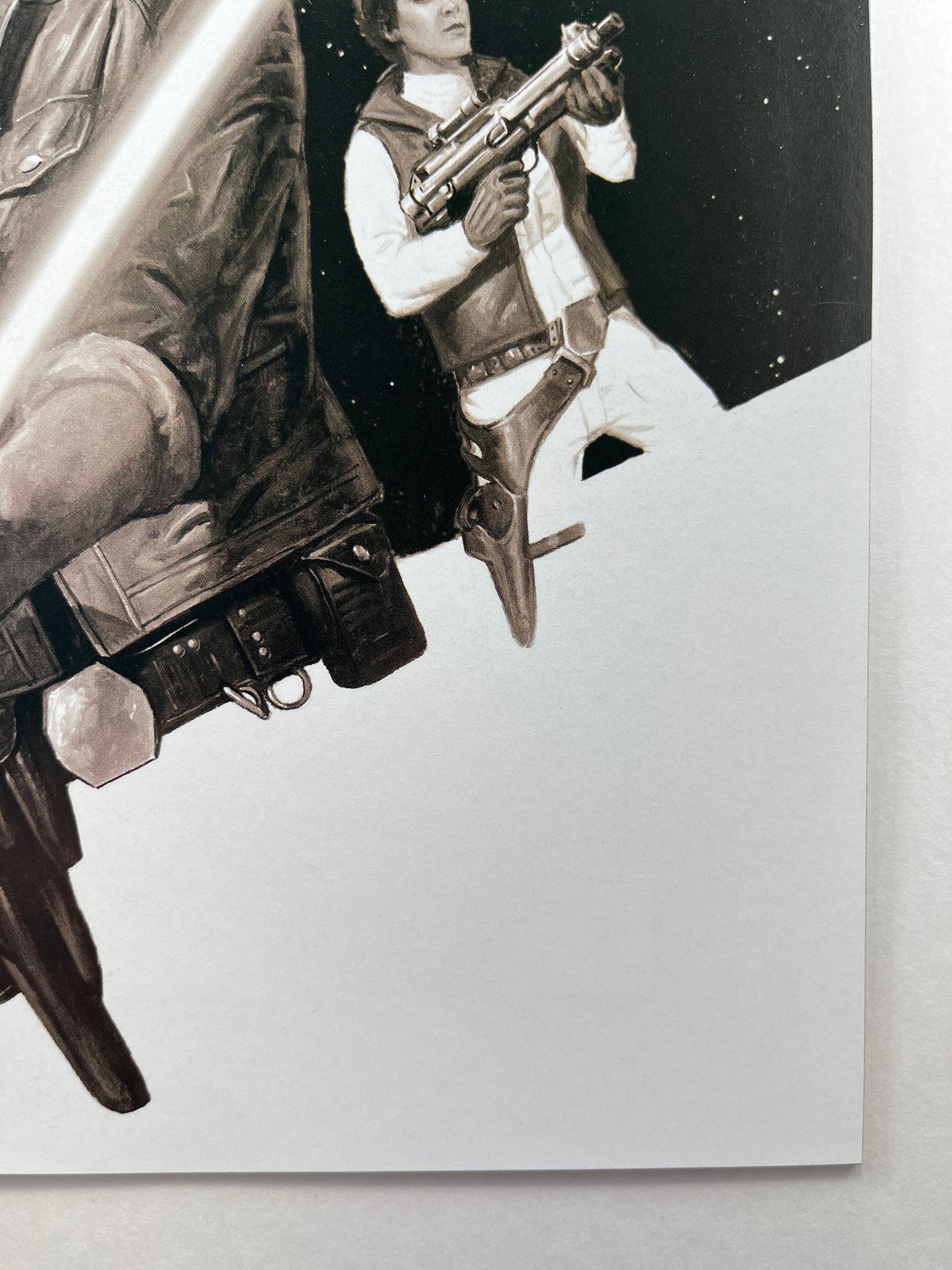 Star Wars #26 2nd Printing Trinity Comics Erik M. Gist Black & White Virgin Variant (Oct 2022)